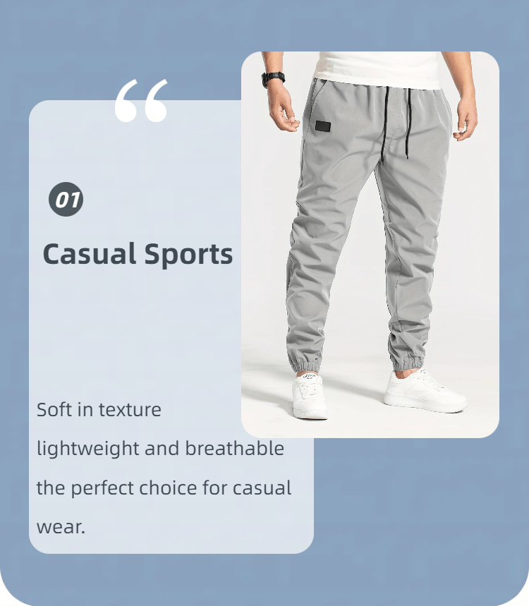 1pc Men S Casual Polyester Drawstring Sweatpants, Solid Color, Regular Fit, with Pockets details 0