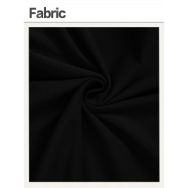 Men'S Casual Crew Neck T-Shirt with Bee Witched Graphic, Knit Fabric, Regular Fit, 100% Cotton, Summer Wear, Slight Stretch, Plant Pattern, 180g/m², for Daily & Weekend Casual - Black