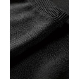 Men's Casual V-Neck Sweater Vest - Knit, Stretch Fabric, Perfect for Spring/Fall