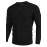 Men Waffle Textured Sweater Long Raglan Sleeve Crew Neck Ribbed Cuff Pullover