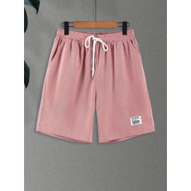 Fashionable Men's Summer Drawstring Casual Sports Loose Shorts, Suitable For Outdoor Sports, Comfortable And Versatile