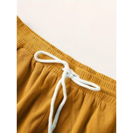 Fashionable Men's Summer Drawstring Casual Sports Loose Shorts, Suitable For Outdoor Sports, Comfortable And Versatile